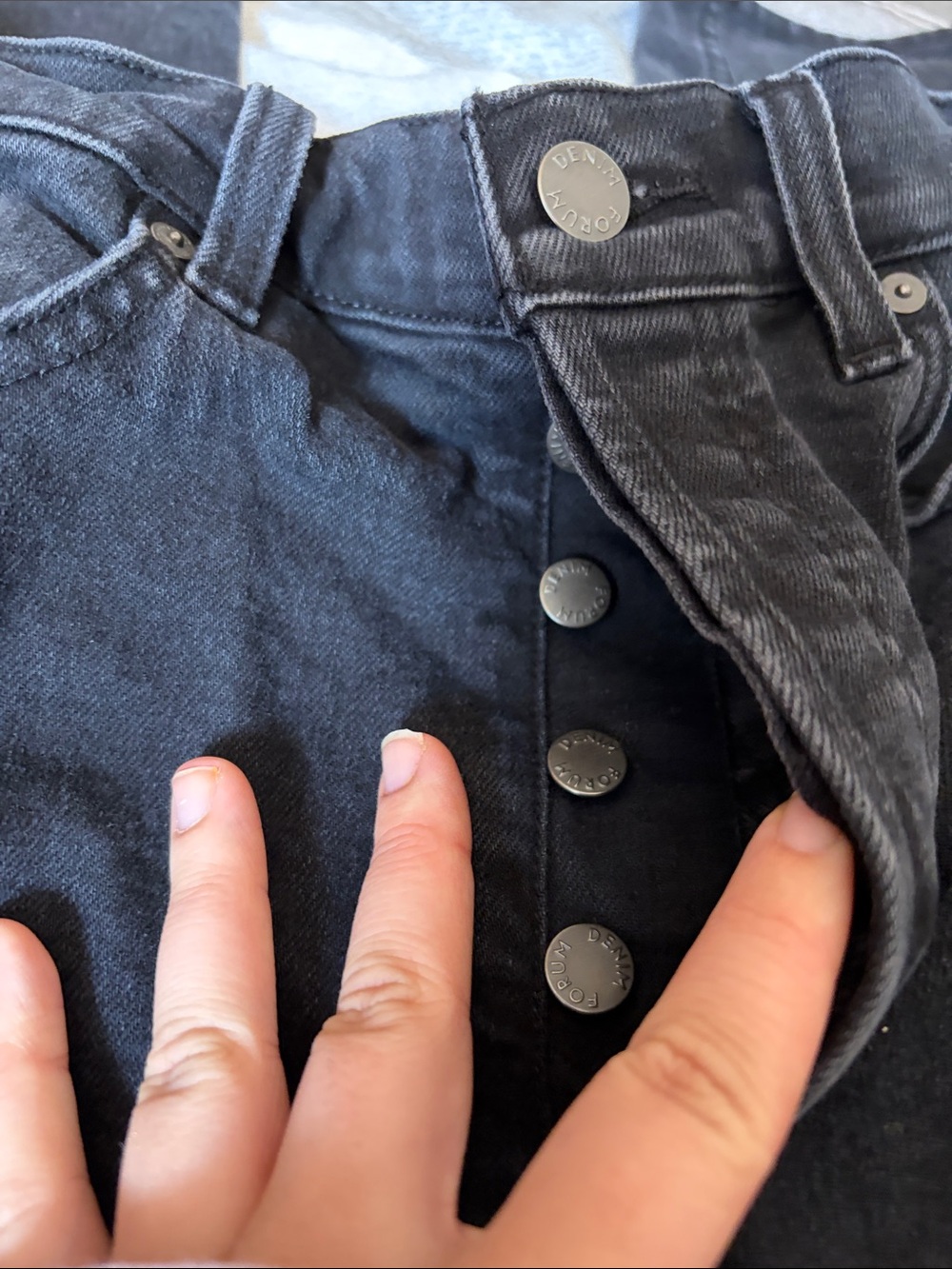 DENIM FORUM THE ALRO HIGH RISE STRAIGHT - Picture 4 of 6